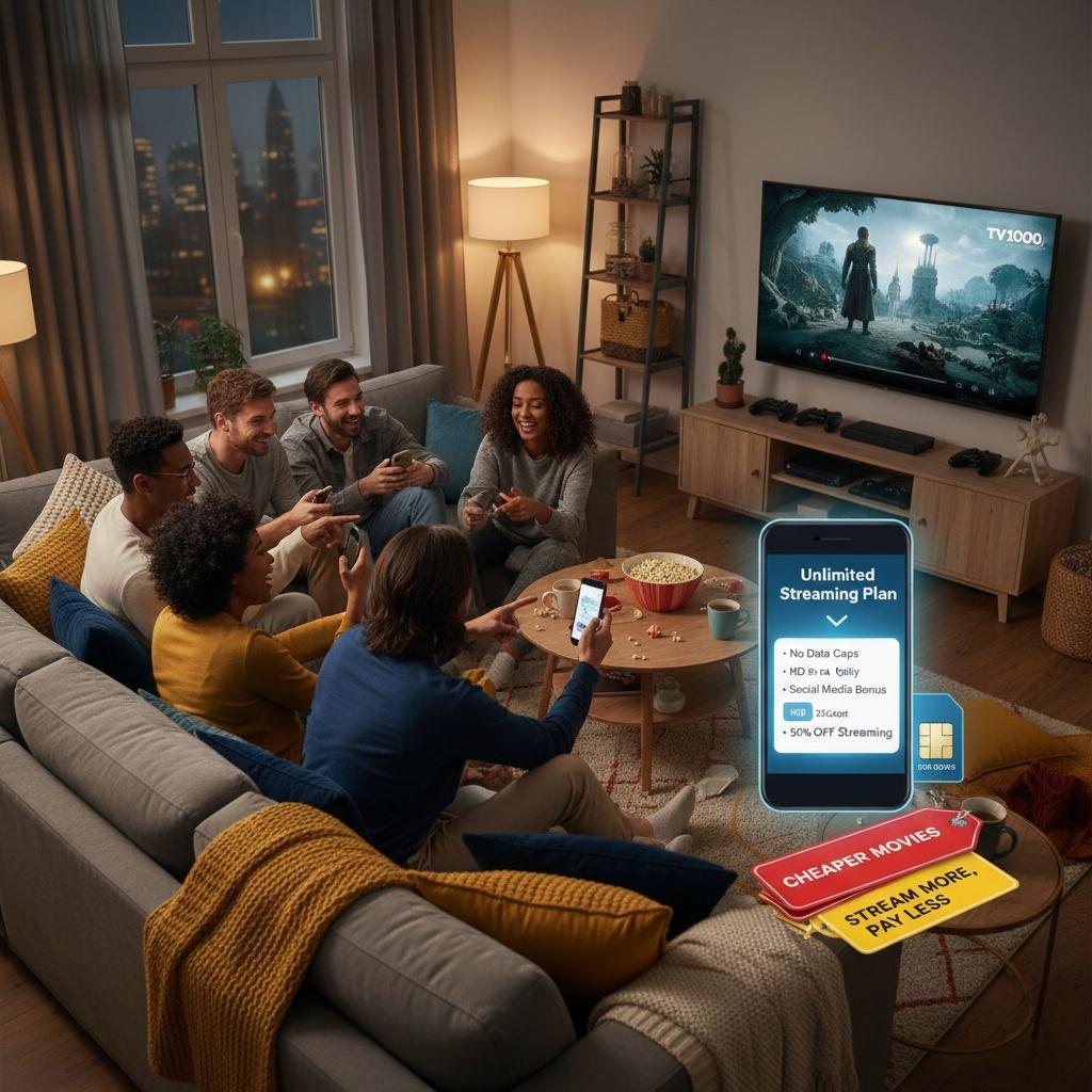 Venner streamer billigere med abonnement